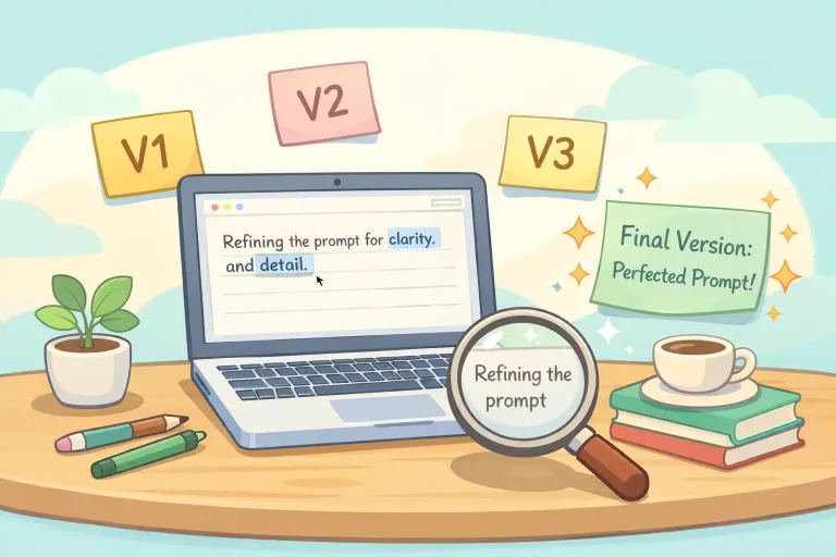 How to Iterate on AI Prompts: A Simple Testing System